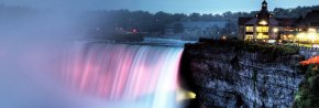 Dusk at Table Rock Horseshoe Falls