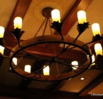 Le Celier Steakhouse Lighting